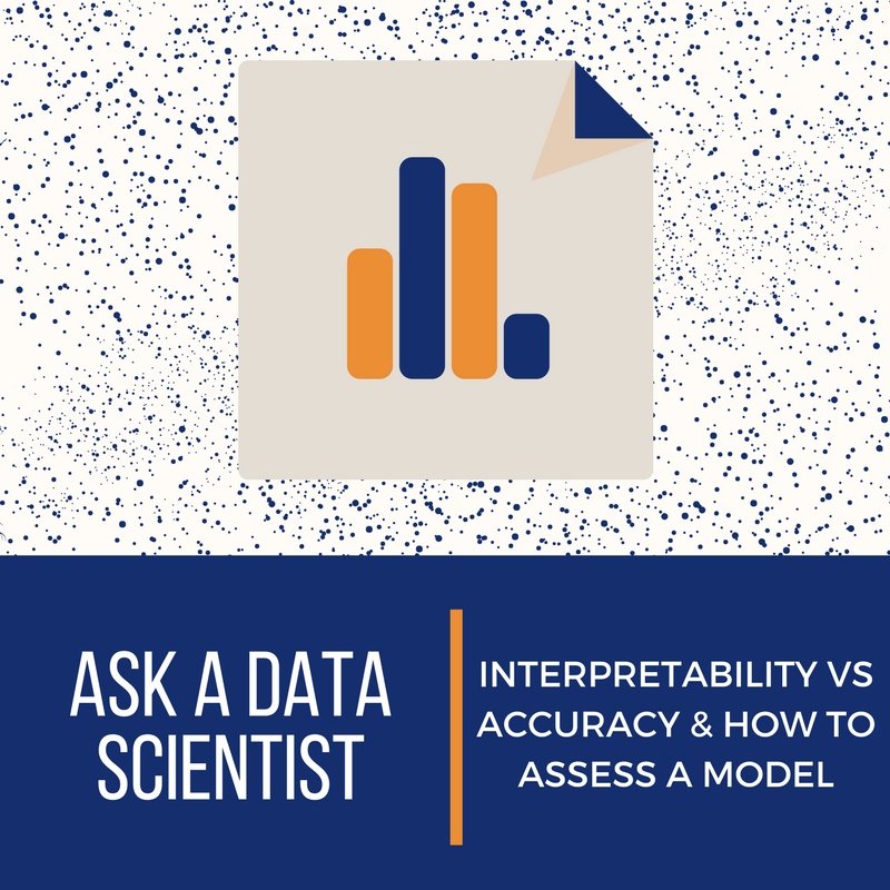 Ask A Data Scientist: Pulling It All Together: Interpretability vs. Accuracy & How to Assess a Model?