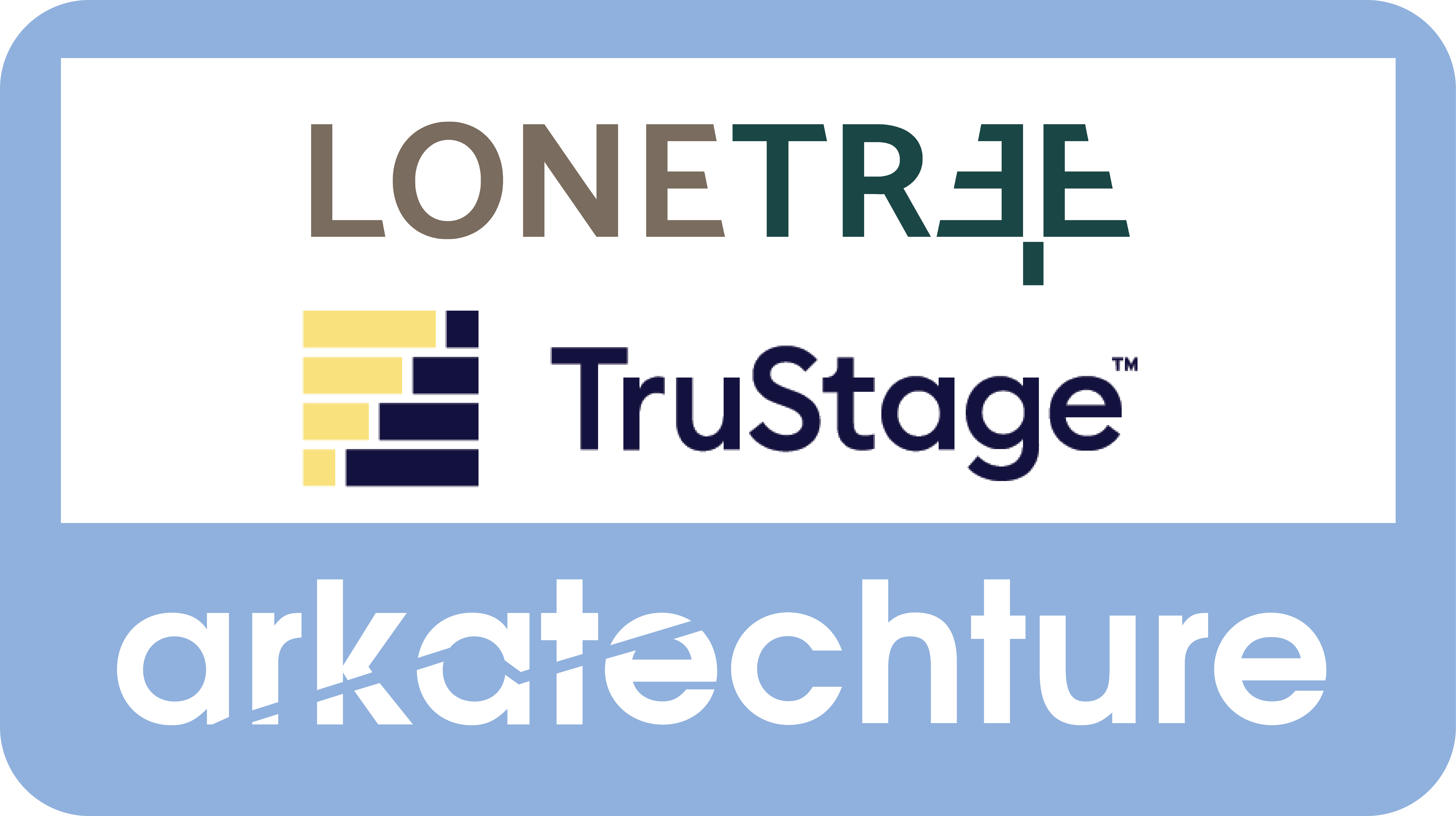 Lonetree and trustage press release graphic