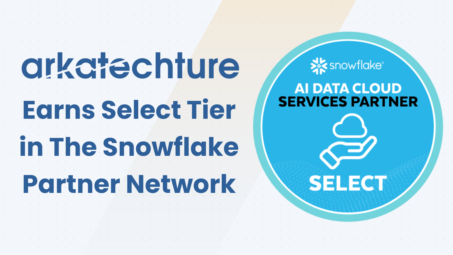 Snowflake Select Tier