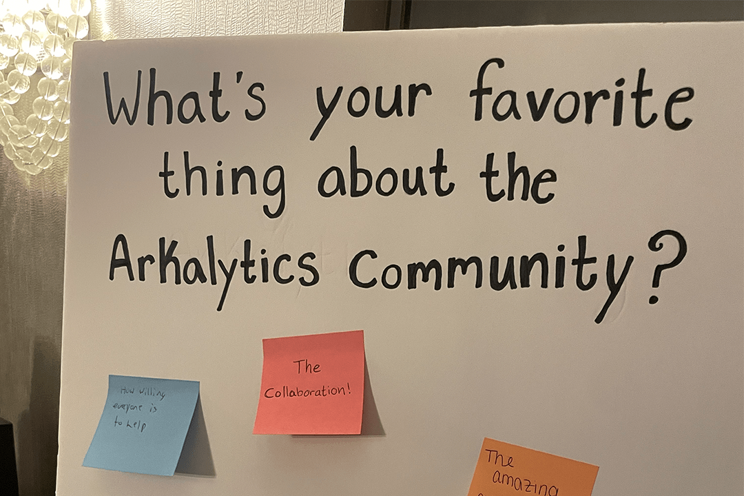 What's your favorite part about the Arkalytics Community?