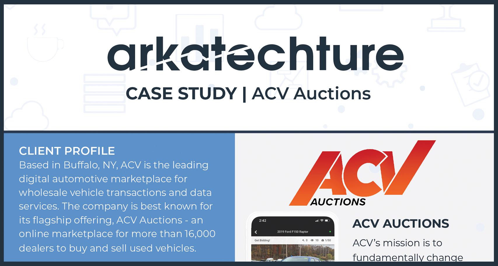 ACV Auctions' Partnership with Arkatechture