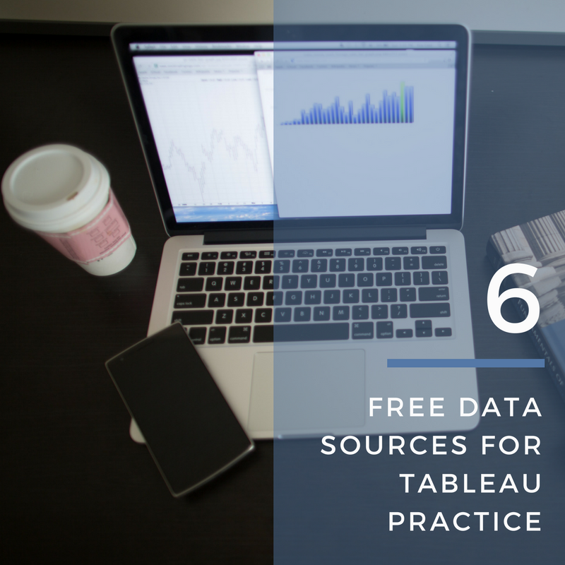 6 Free Data Sources for Tableau Practice