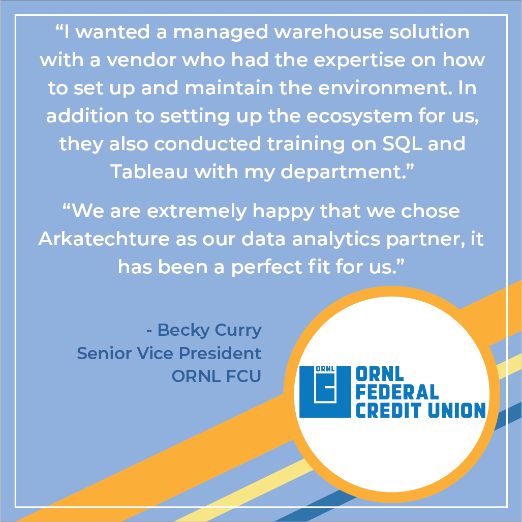 Why Arkalytics was the perfect choice for ORNL FCU